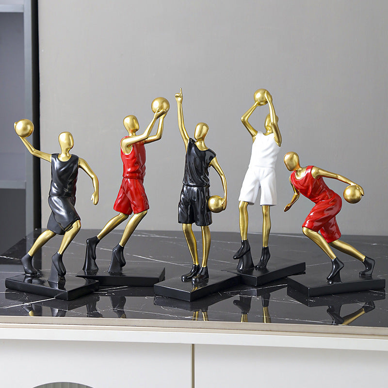 Minimalist Creative Basketball Light Luxury High-grade Ornaments