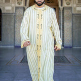 New Spring New Casual Straight Long Striped Shirt