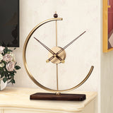 Light Luxury Modern Minimalist Desktop Clock Home