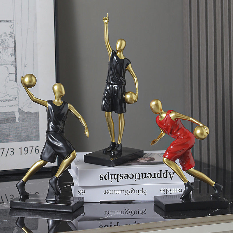 Minimalist Creative Basketball Light Luxury High-grade Ornaments