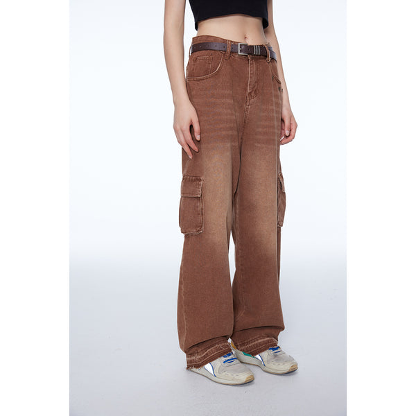 Retro Workwear Casual Pants For Men And Women