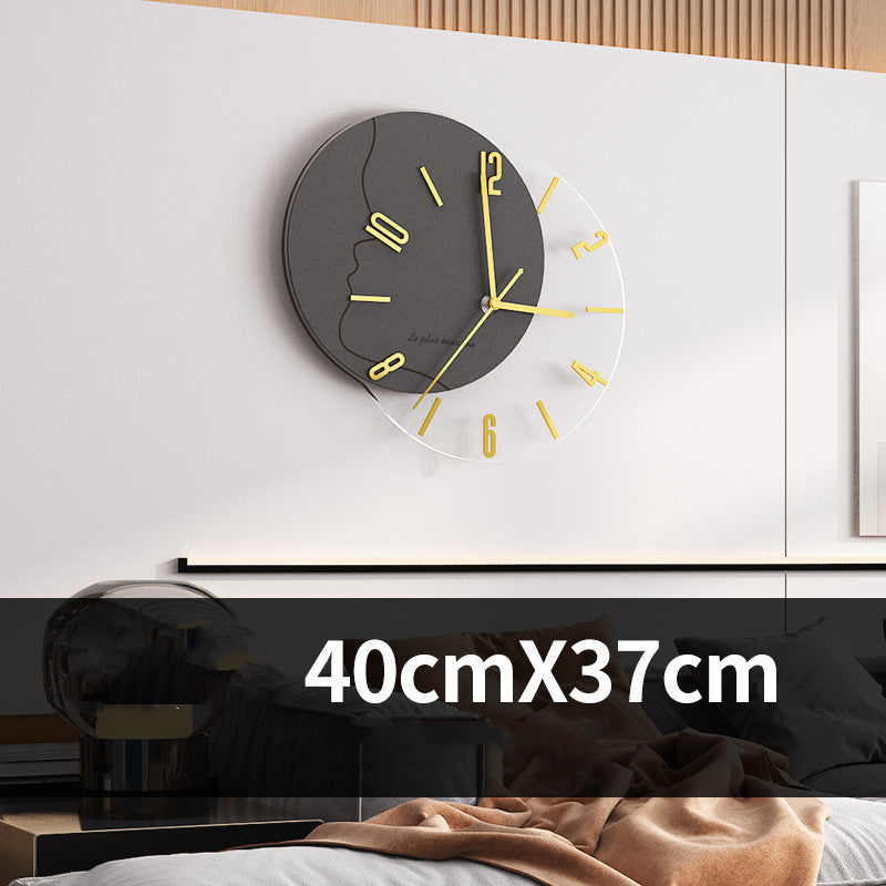 New Fashion Modern Minimalist Light Luxury Nordic Clock