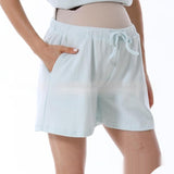 Home Wear Summer Waffle Short Maternity Suit