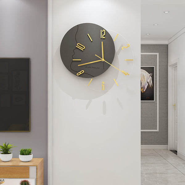 New Fashion Modern Minimalist Light Luxury Nordic Clock