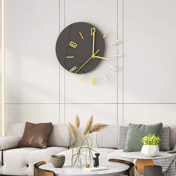 New Fashion Modern Minimalist Light Luxury Nordic Clock