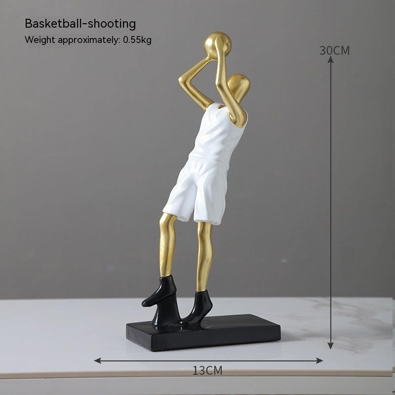 Minimalist Creative Basketball Light Luxury High-grade Ornaments